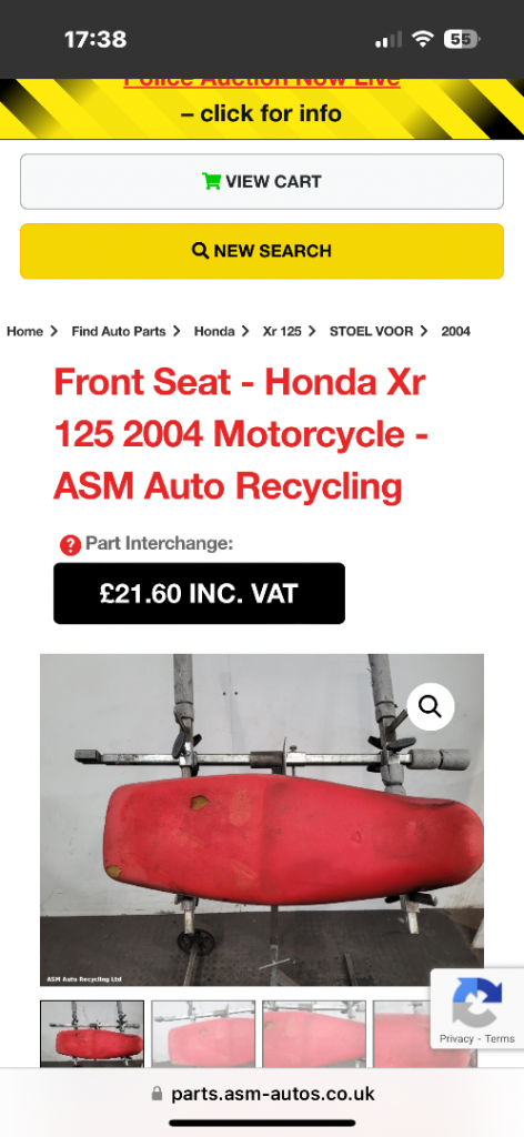 Honda, XR, 2005, 124 (cc)