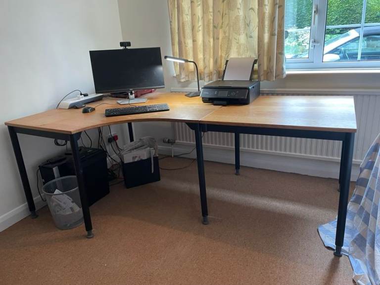 Steelframe Corner Desk