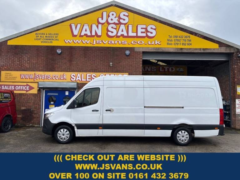 2021 21 MERCEDES-BENZ SPRINTER 2.0 314 CDI LWB PROGRESSIVE PANEL VAN + AIR CON  
