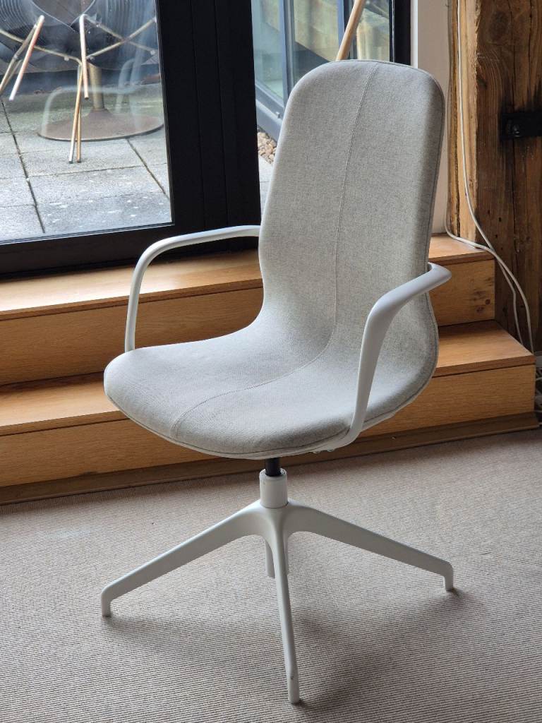 Ikea LÅNGFJÄLL Conference chair, Beige, Armrest, no wheels