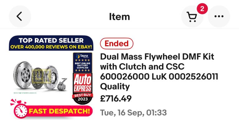 Sprinter full clutch kit 