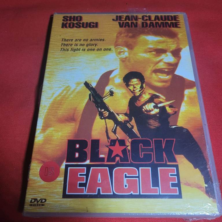 SEALED  Black Eagle DVD (2002) Shô Kosugi, Jean-Claude Van Damme,  c8