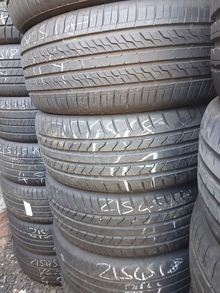 215 45 18 PART WORN TYRES MATCHING PAIRS USED TIRES 