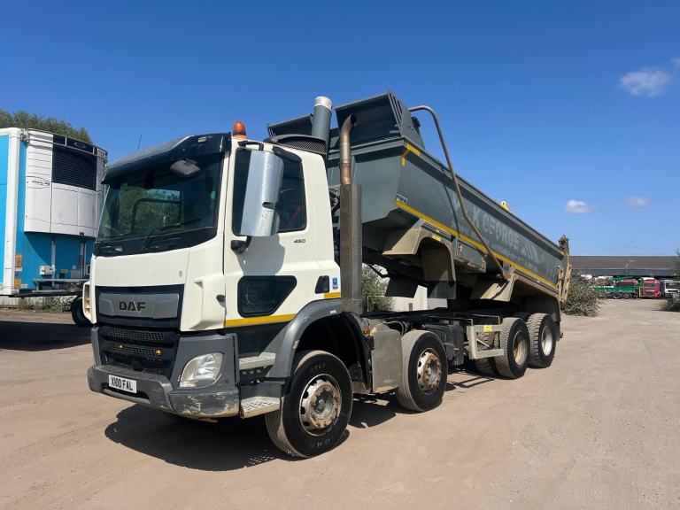 2021 DAF CF 450 8 X 4 STEEL TIPPER , DAYCAB, AUTO, WEIGHER , SHEET