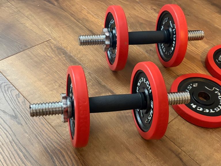 Sportstech 2in1 innovative Dumbbell & Barbell Set