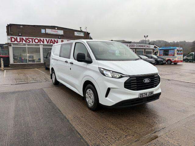 2024 Ford Transit Custom 2.0 EcoBlue 136ps H1 Double Cab Van Trend PANEL VAN DIESEL Manual