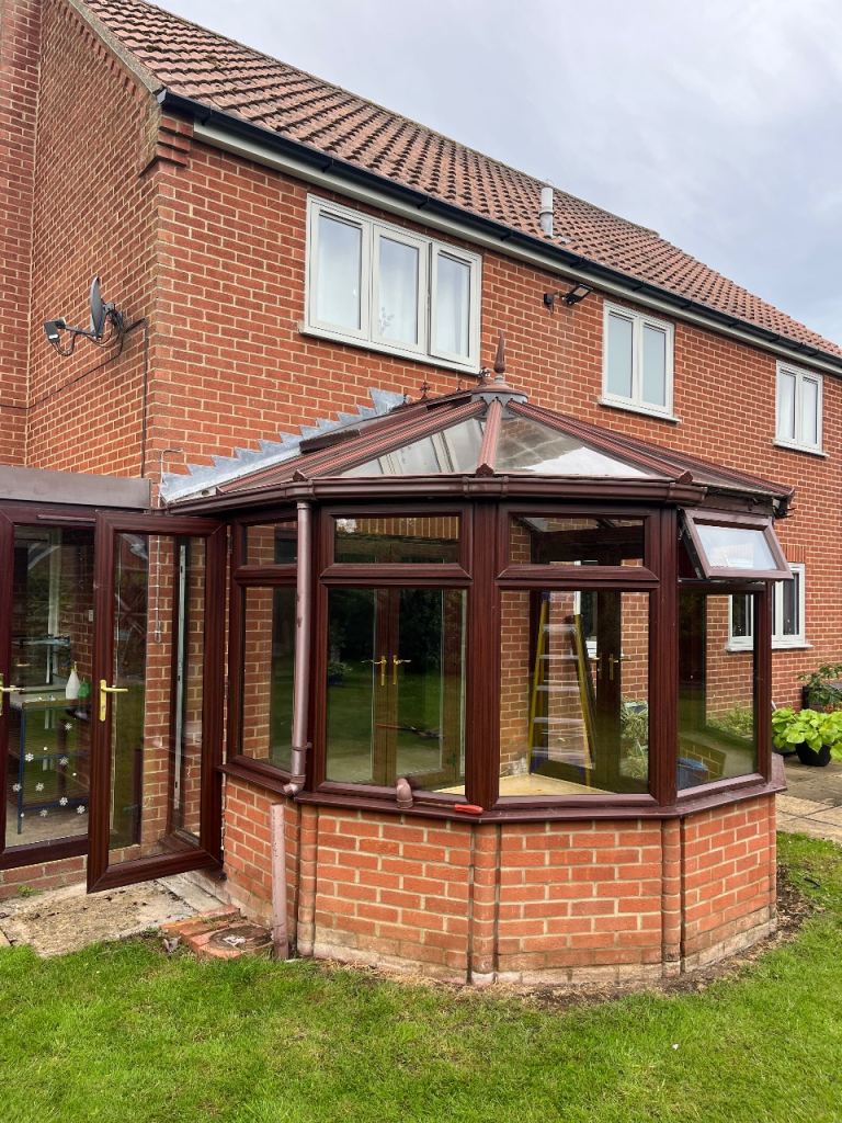 UPVC conservatory 