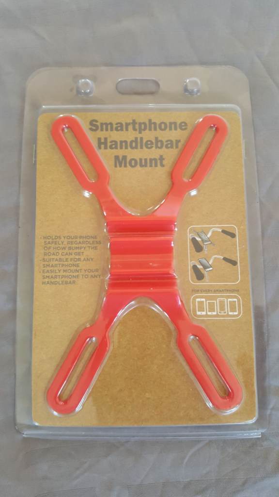 Smartphone handlebar mount. Brand new & still sealed.