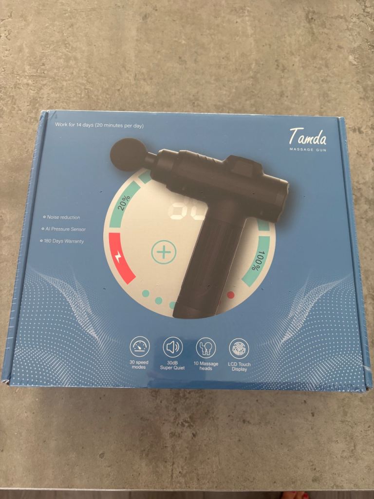 Tamda Massage Gun - Brand New in Box