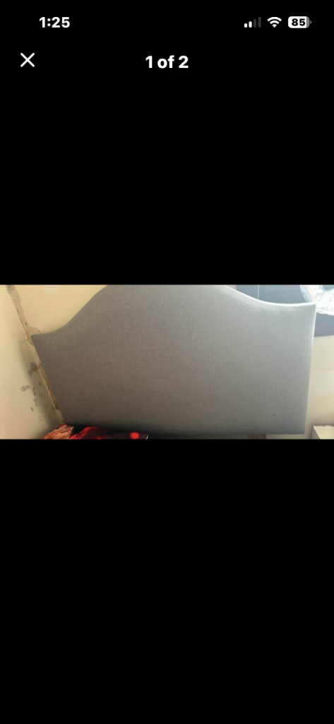 Single bed divan base with headboard fabric 