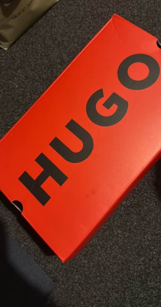 Hugo boss incelin runner DARK BLUE , retail £160