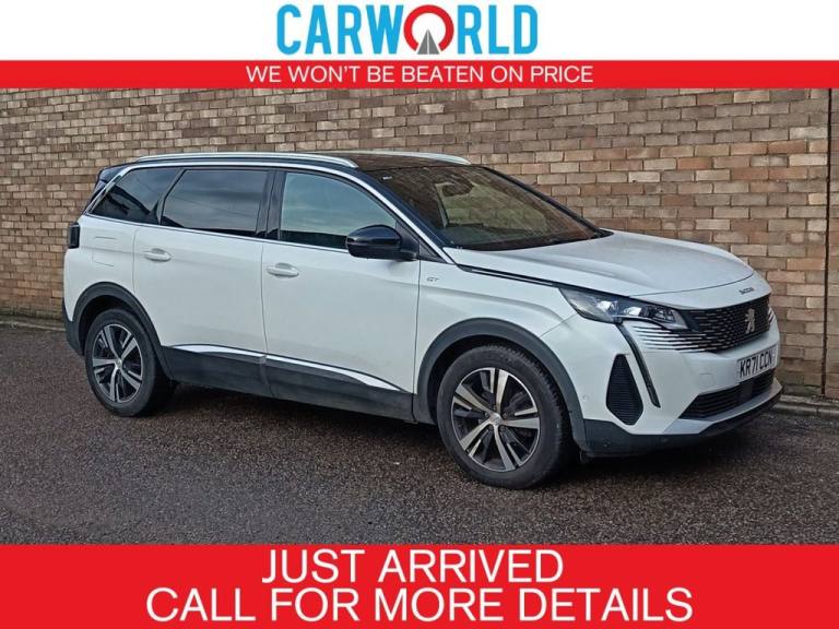2022 Peugeot 5008 1.5 BlueHDi GT SUV 5dr Diesel EAT Euro 6 (s/s) (130 ps) HATCHBACK Diesel Automatic