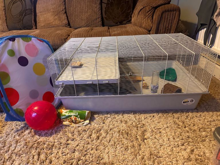 Hamster Cage and Accessories 