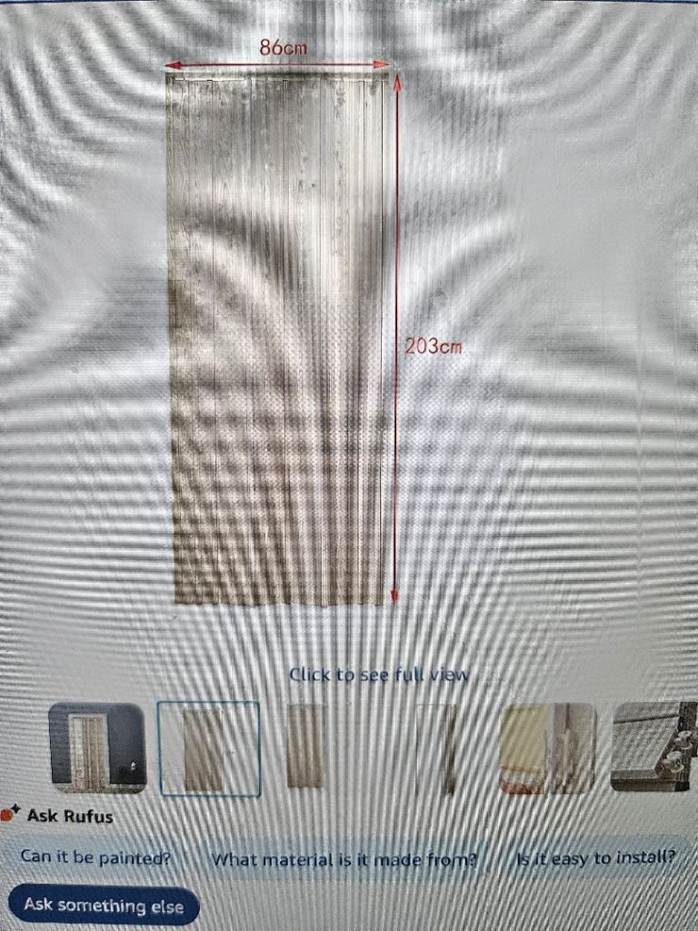 Kitchen/ Bathroom folding door