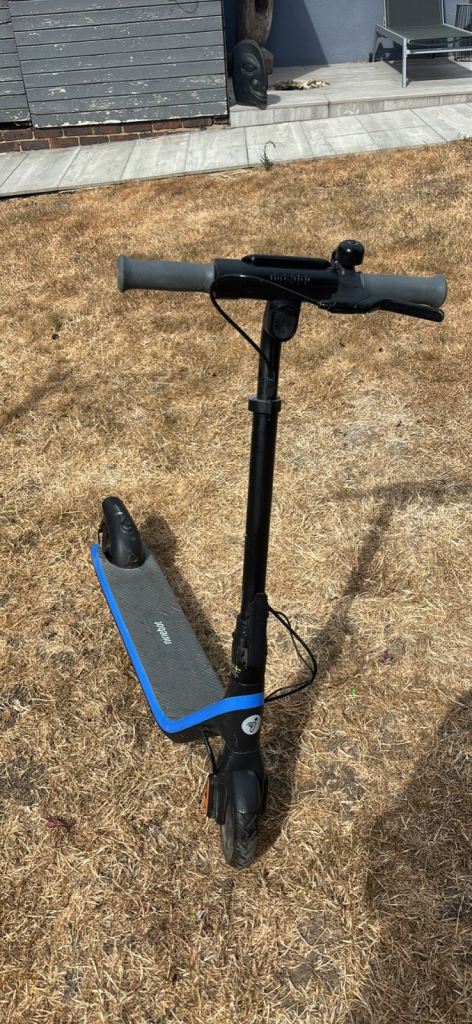Ninebot Electric Scooter – Black and Blue, Good Condition