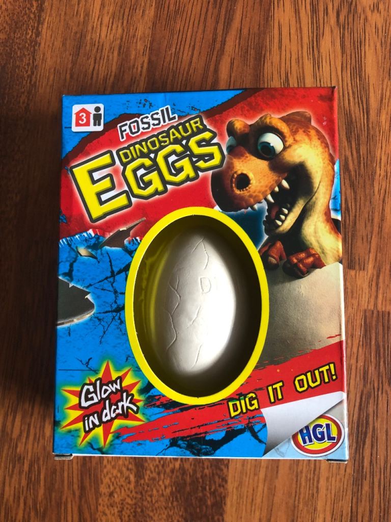 Fossil Dinosaur Eggs Dig It Out Kit – Glow in Dark