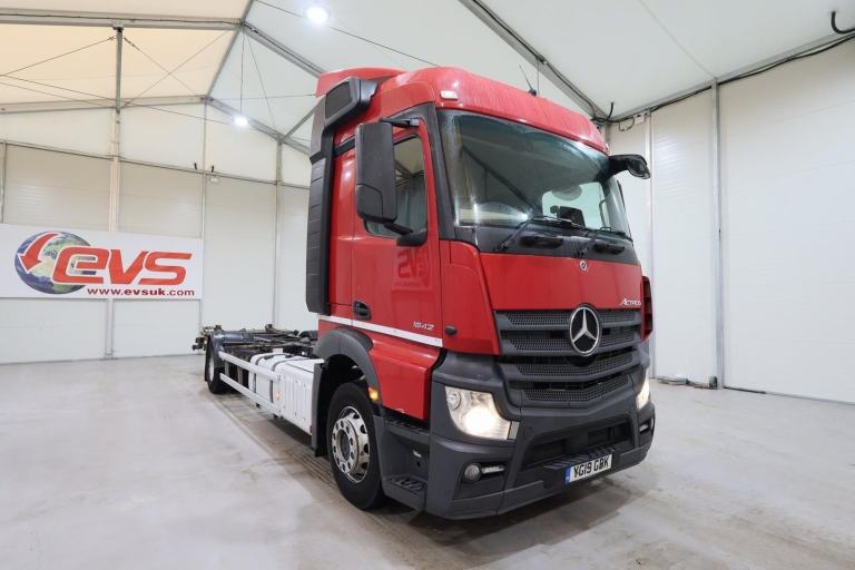 2019 (19 PLATE) Mercedes Benz Actros 1842 Demount 4x2 Euro 6 Chassis Cab
