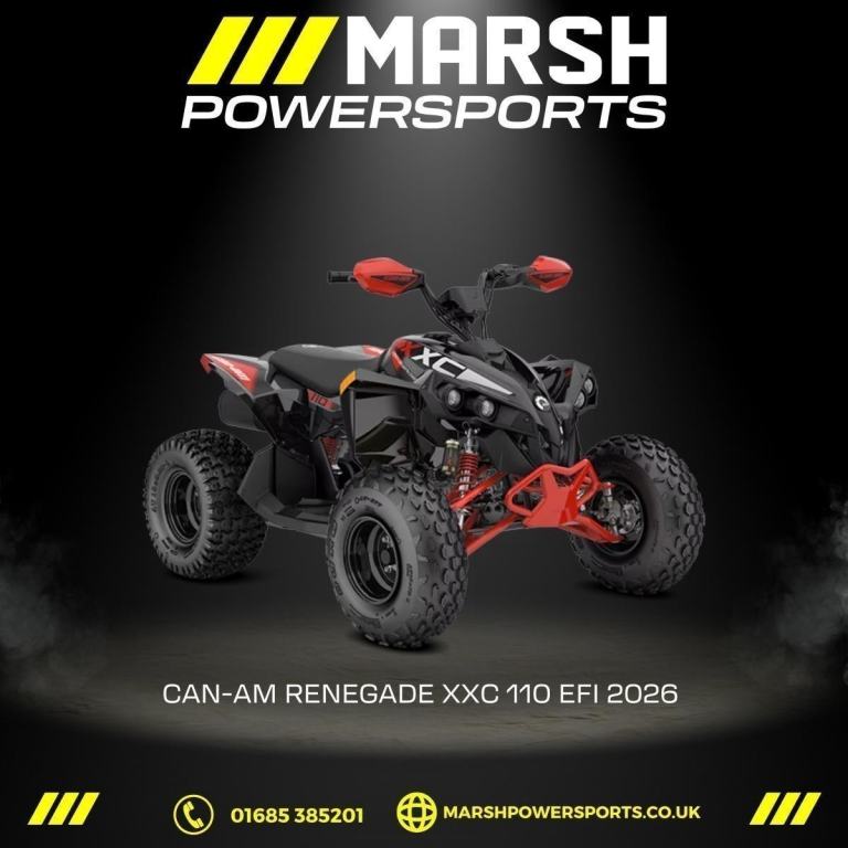 Renegade XXC 110 EFI 2026 Model - Can-am Main Dealer - NOW REDUCED!