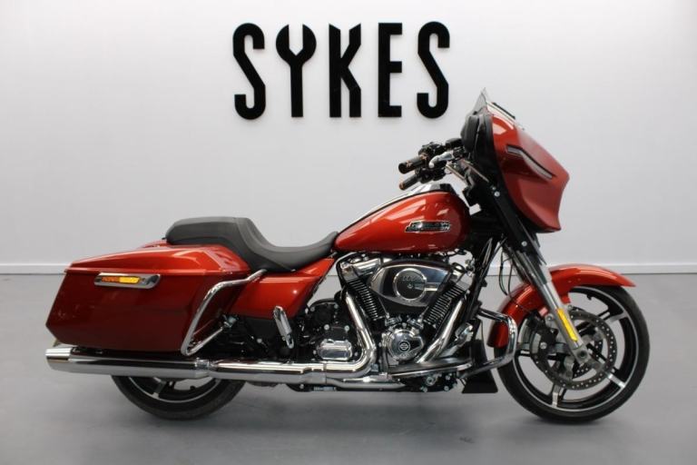 2024 Harley-Davidson FLHX Street Glide in Whiskey Fire and Chrome