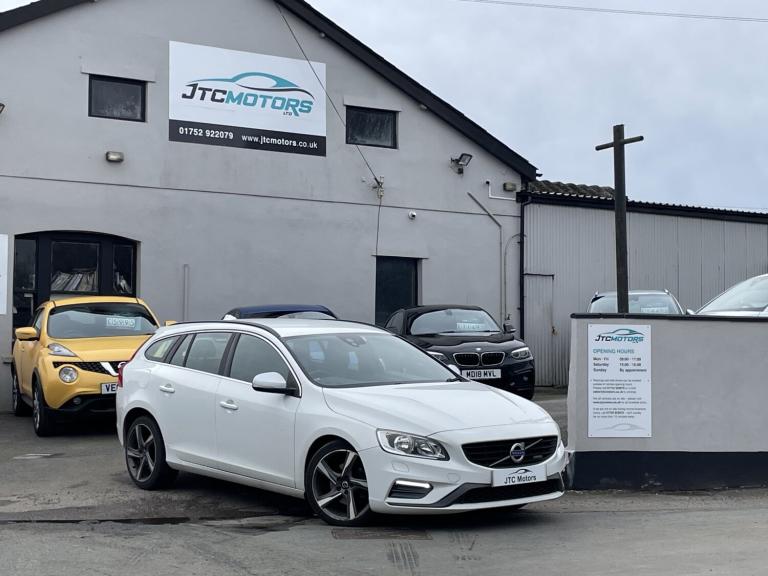 VOLVO V60 D2 [115] R DESIGN Estate Man, diesel, white + Â