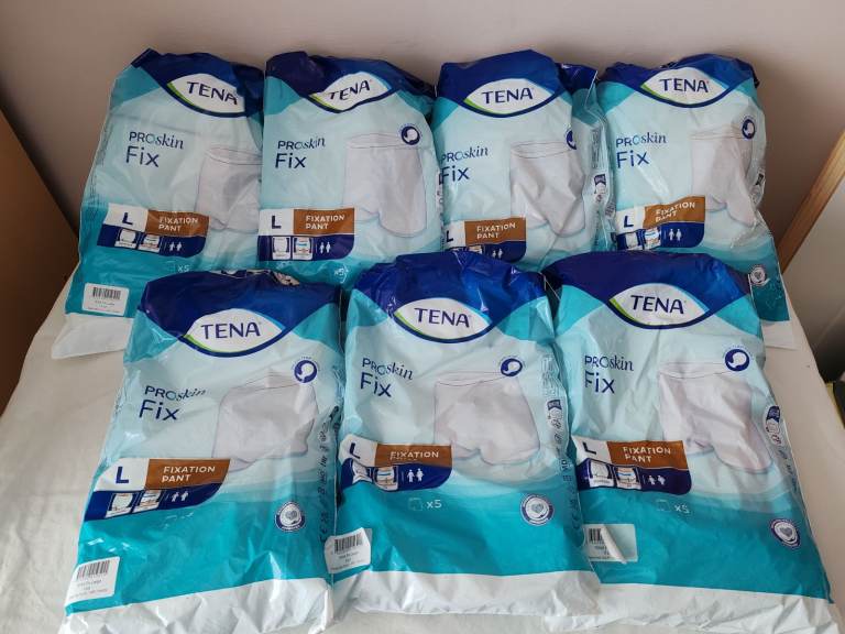 Tena fixation pants (7 packs) Large