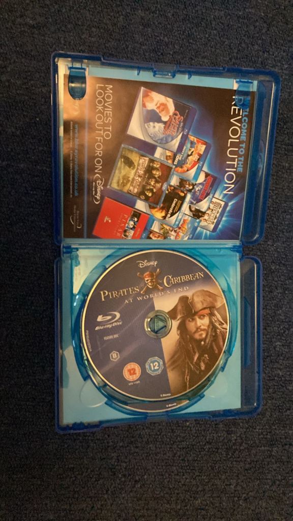 Bundle of 7 Blu-ray Films – Good Condition