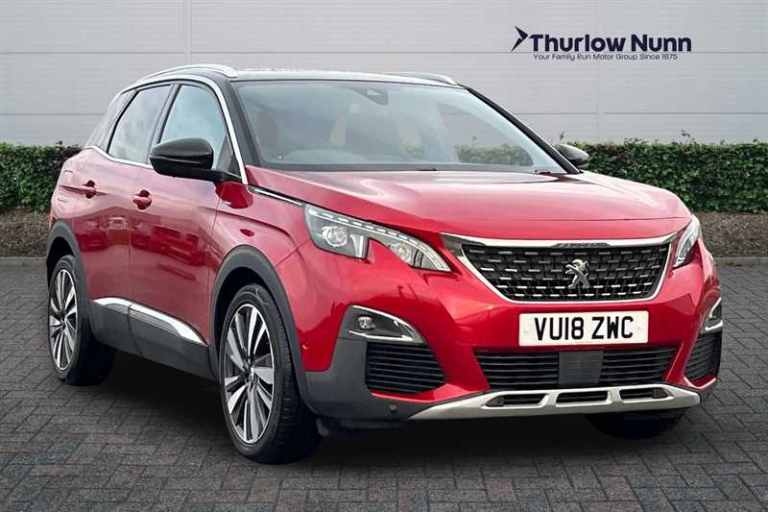 2018 Peugeot 3008 1.2 PureTech GT Line SUV 5dr Petrol Manual Euro 6 (s/s) (130 ps) SUV Petrol Manual