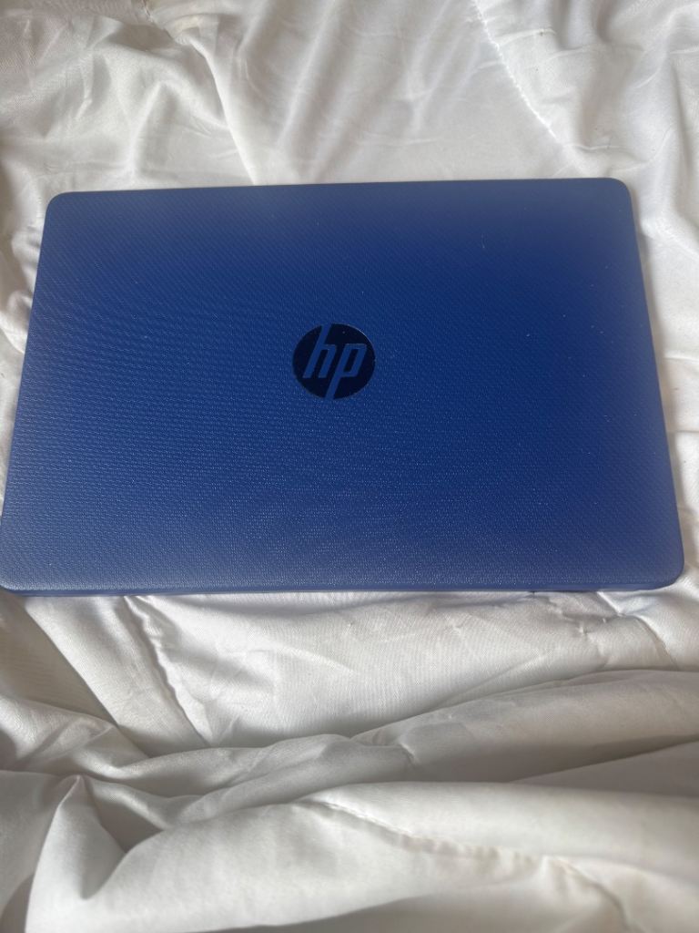 Blue HP laptop 2024