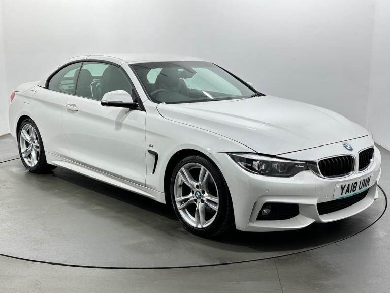 2018 BMW 4 Series 2.0 420i M Sport Auto Euro 6 (s/s) 2dr CONVERTIBLE Petrol Automatic