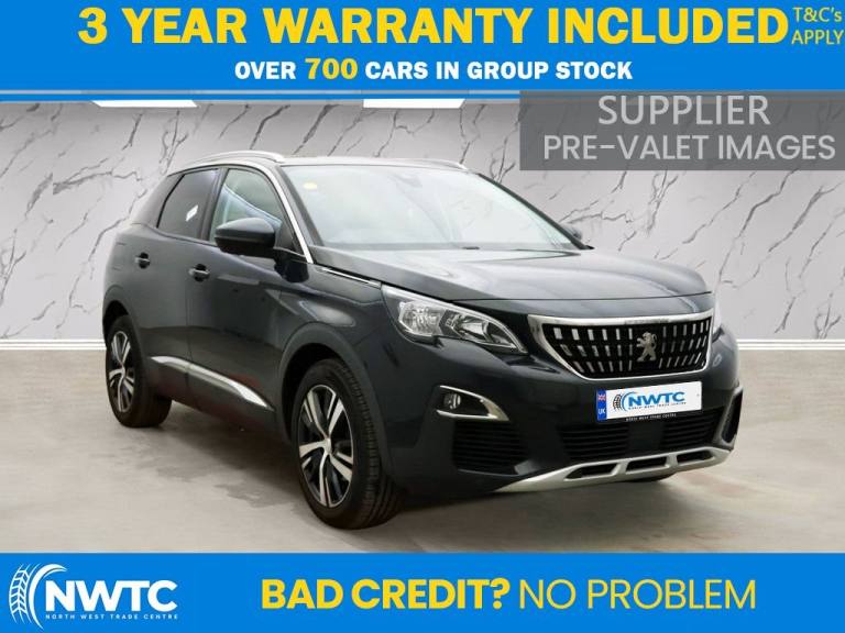 2018 Peugeot 3008 1.2 PureTech Allure SUV 5dr Petrol Manual Euro 6 (s/s) (130 ps) F/S/H!! 1 F HAT...