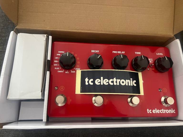 TC Electronic Hall of Fame 2 X4 Reverb Guitar Effects Pedal Boxed — £120