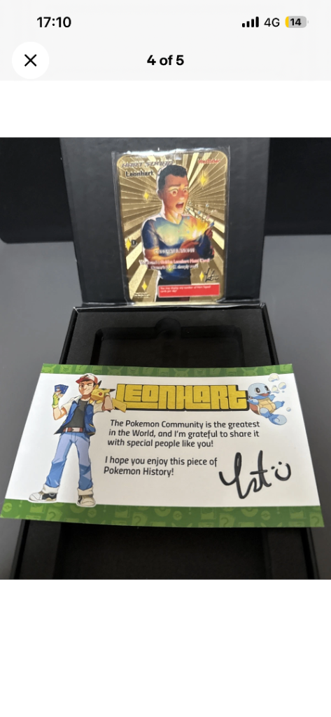 Stolen Pokemon card, S5 area, reported to SYP and card registered stolen with PSA