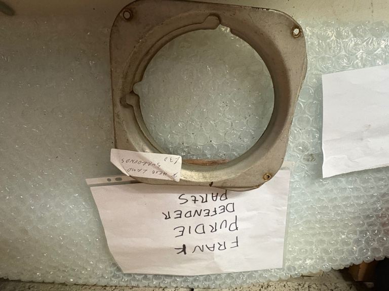 2 Land Rover headlamp surround