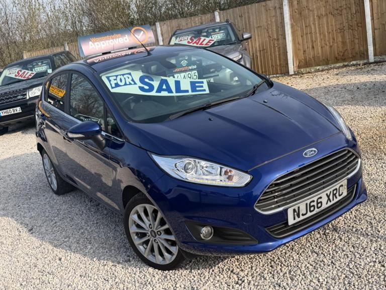 2016 Ford Fiesta 1.0T EcoBoost Titanium X Euro 6 (s/s) 5dr HATCHBACK Petrol Manual