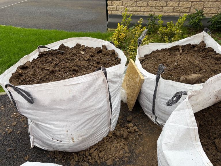 4/5 Bulk Bags Mixed Top and Sub Soil- Free to collect 