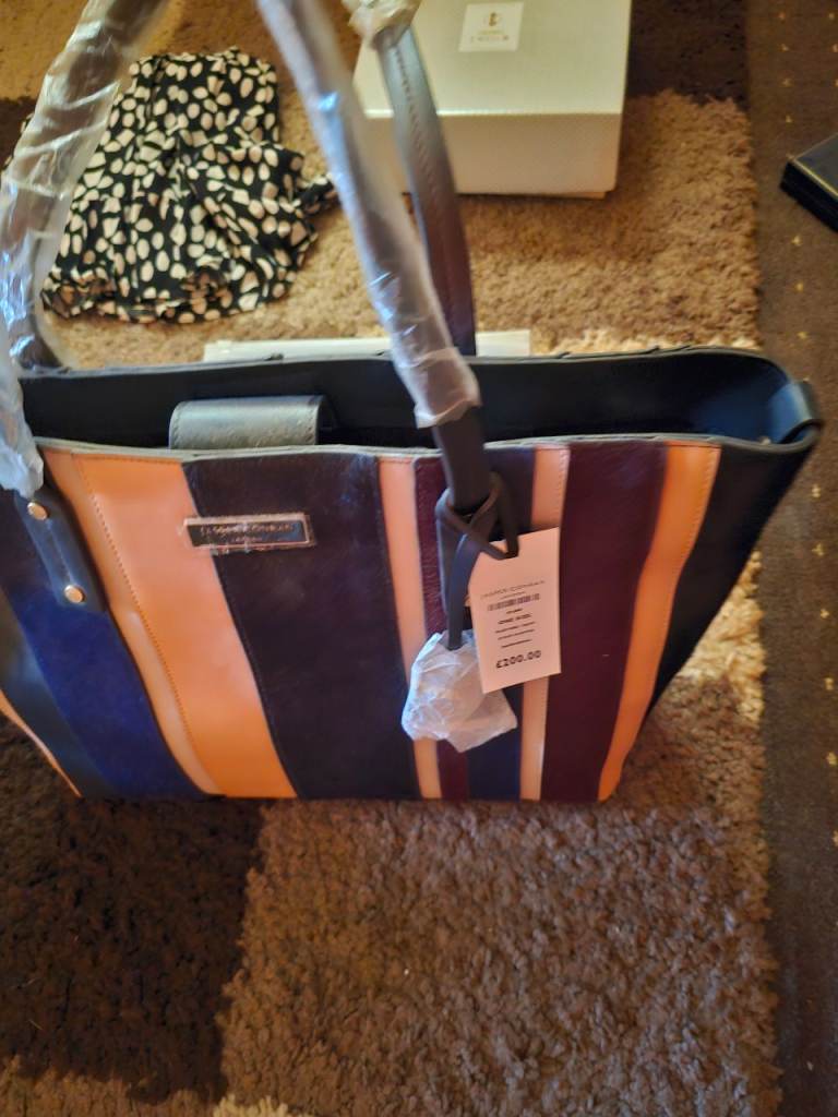 Brand New Multicoloured Shopper Tote Bag – With Tags