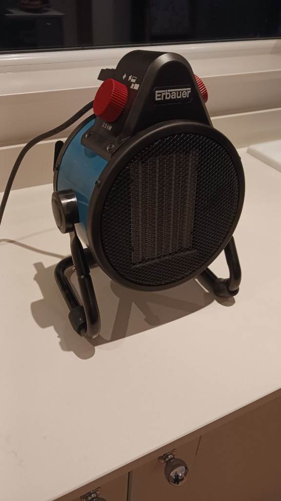 image for Erbauer 2.5kw Fan Heater