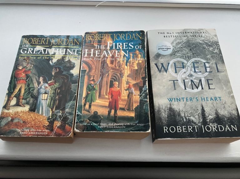 Set of 3 Wheel of time books