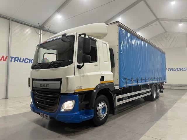 DAF CF 330 6x2 Rear Lift Sleeper Cab Curtainsider Manual