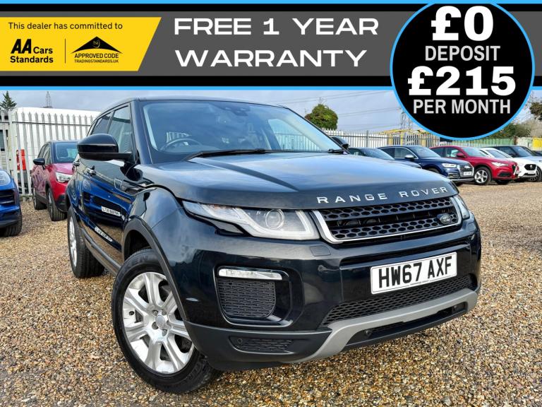 LAND ROVER RANGE ROVER EVOQUE 2.0 TD4 SE Tech SUV 5dr Diesel Auto 4WD Euro 6