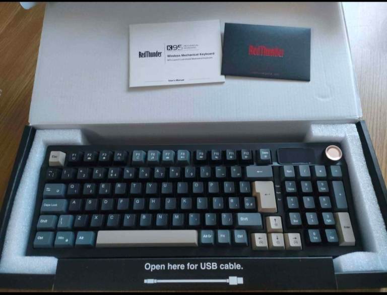 Redthunder K9.5 Wireless Mechanical Keyboard – New