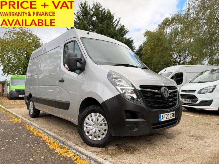 2020 Vauxhall Movano 2.3 CDTi 3500 BiTurbo Edition FWD MWB Euro 6 PANEL VAN Diesel Manual