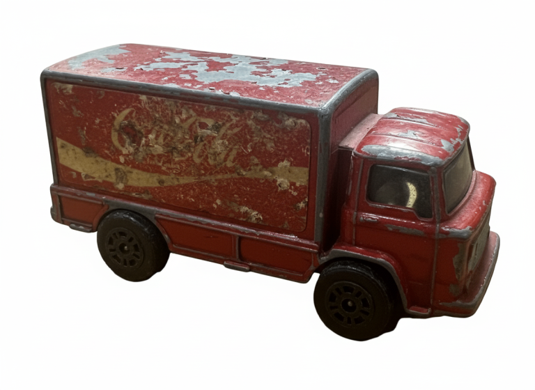 Vintage Coca-Cola Corgi Juniors Leyland Terrier