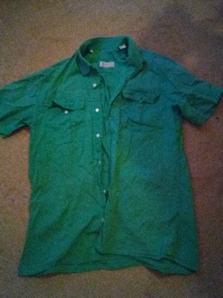 Ladies green shirt 