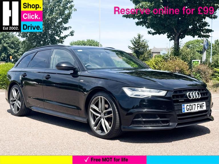 2017 Audi A6 Avant 2.0 TDI Black Edition Estate 5dr Diesel S Tronic quattro Euro 6 (s/s) (190  ES...