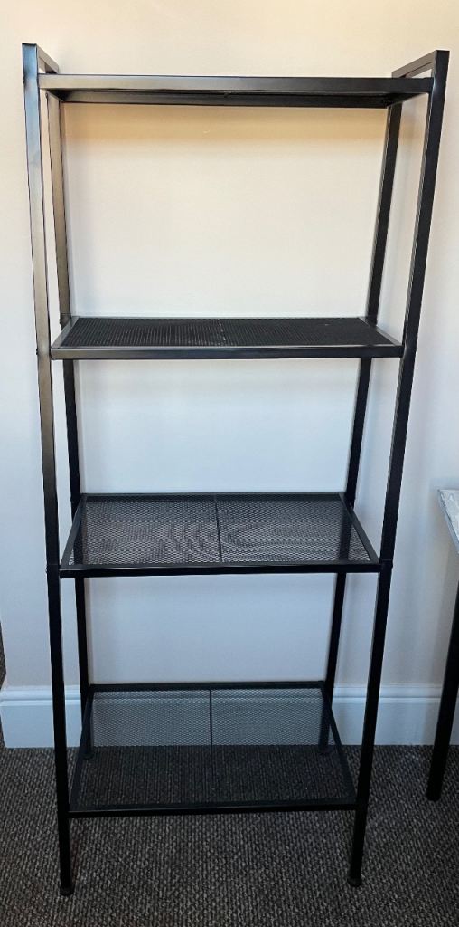 Metal shelving