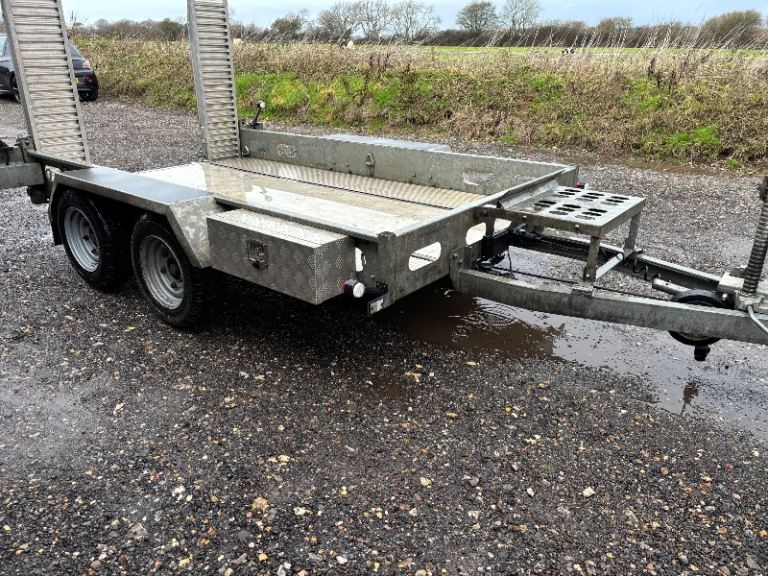 Indespension aluminax plant trailer heavy duty twin axle