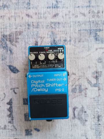 Boss PS-2 Digital Pitch Shifter/Delay Guitar Pedal – Good
