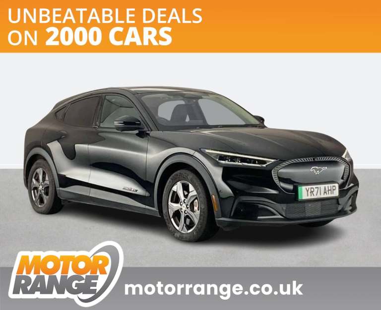 2021 Ford Mustang Mach-E 216kW Extended Range 88kWh RWD 5dr Auto Crossover/SUV ELECTRIC Automatic