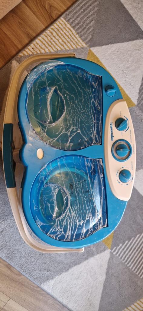 Portable washing machine.